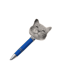la boule de poil au bout des doigts